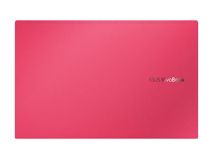 ASUS VivoBook S15 S533 Thin and Light Laptop, 15.6" FHD, Intel Core i5-10210U CPU, 8 GB DDR4 RAM, 512 GB PCIe SSD, Windows 10 Home, S533FA-DS51-RD, Resolute Red