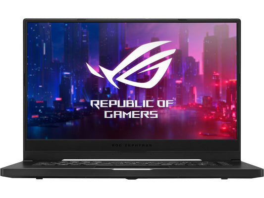 ASUS ROG GA502IU-XS74 15.6" 144 Hz AMD Ryzen 7 3rd Gen 4800HS (2.90 GHz) NVIDIA GeForce GTX 1660 Ti 16 GB Memory 512 GB PCIe SSD Windows 10 Pro 64-bit Gaming Laptop