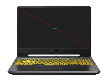 ASUS TUF Gaming A15 - 15.6" 144 Hz - AMD Ryzen 7 4800H - GeForce RTX 2060 - 16 GB DDR4 - 1 TB PCIe SSD - 90 WHr Battery - Gigabit Wi-Fi 5 - Windows 10 Home - Gaming Laptop (TUF506IV-AS76)