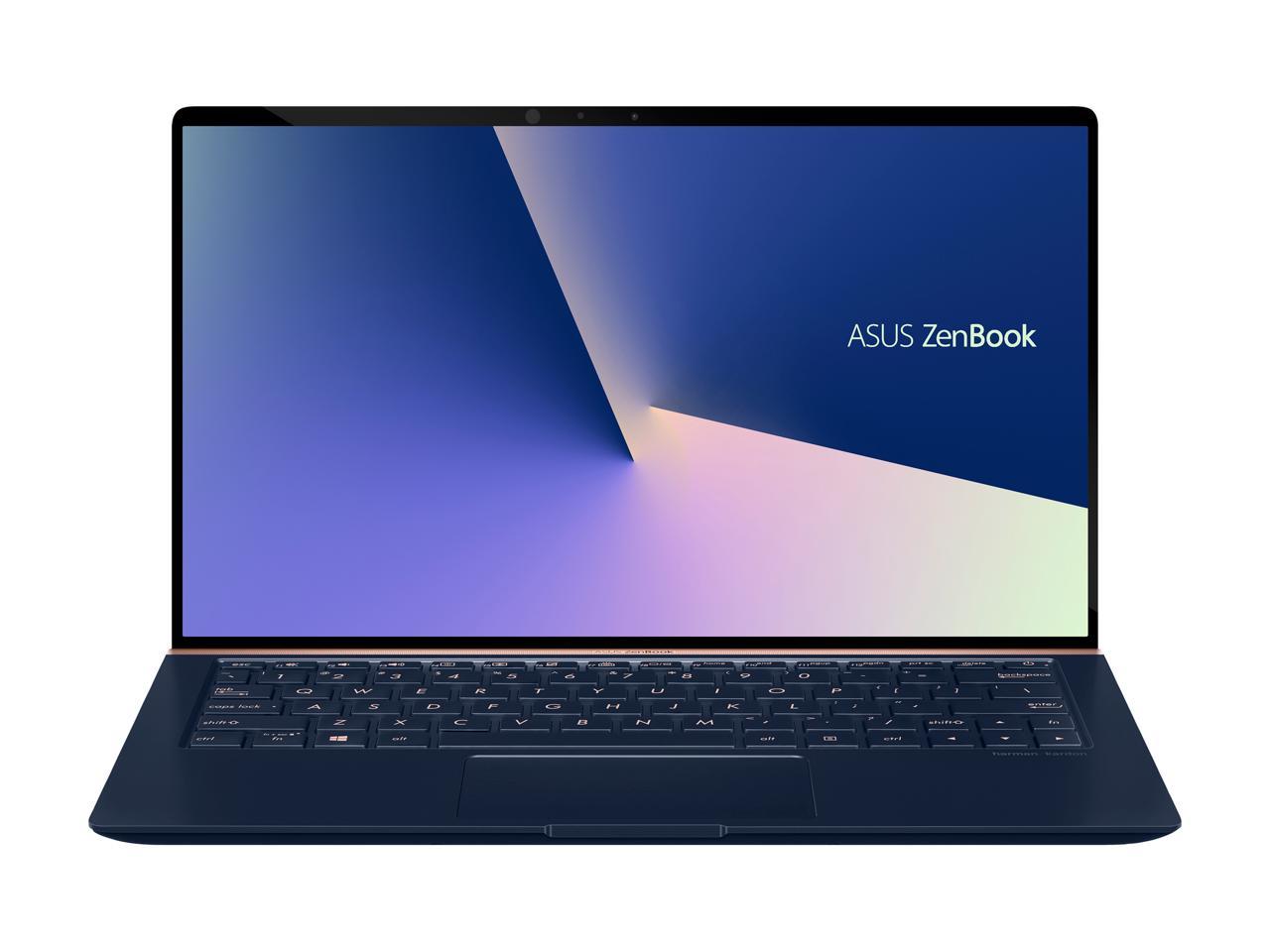 ASUS ZenBook 13 Ultra-Slim Durable Laptop 13.3" FHD WideView, Intel Core i7-10510U, 16 GB RAM, 512 GB PCIe SSD, NumberPad, Windows 10 Pro - UX333FAC-XS77, Royal Blue