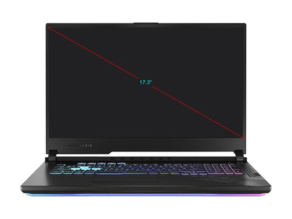 ASUS ROG Strix G17 (2020) - 17.3" 144 Hz - GeForce RTX 2070 - Intel Core i7-10750H - 16 GB DDR4 - 512 GB SSD - RGB KB - Windows 10 - Gaming Laptop (G712LW-ES74)
