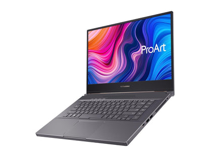 ASUS ProArt StudioBook 15 Mobile Workstation Laptop, 15.6" UHD NanoEdge Bezel, Intel Core i7-9750H, 32 GB DDR4, 512GB+512GB RAID-0 SSD, NVIDIA GeForce RTX 2060, Windows 10 Pro, H500GV-XS76, Star Grey