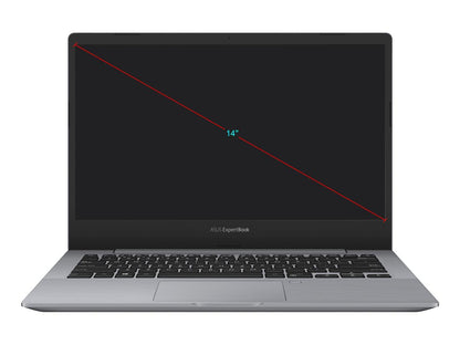 ASUS ExpertBook P5440 Thin & Light Business Laptop, 14" FHD, Intel Core i7-8565U Processor, 512 GB PCIe NVMe SSD, 16 GB DDR4 RAM, Windows 10 Pro, Fingerprint, TPM, Mgcote Slab Grey, P5440FA-XS74
