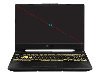 ASUS TUF Gaming TUF506LI-DB71-CA 15.6" 60 Hz Intel Core i7 10th Gen 10750H (2.60 GHz) NVIDIA GeForce GTX 1650 Ti 8 GB Memory 512 GB PCIe SSD Windows 10 Home 64-bit Gaming Laptop