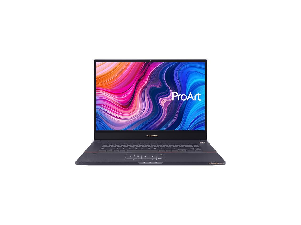 ASUS ProArt StudioBook Pro 17 Mobile Workstation, 17" WUXGA NanoEdge Bezel Display, Intel Core i7-9750H, 16GB DDR4, 1TB PCIe SSD, NVIDIA Quadro RTX 3000 Max-Q, Windows 10 Pro, Star Gray, W700G3T-XS77