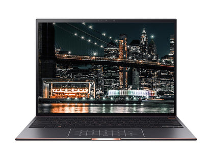 ASUS ZenBook S Ultra Slim Laptop, 13.9" 3300x2200 3:2 500nits Touch Display, Intel Evo Platform Core i7-1165G7 CPU, 16GB RAM, 1TB SSD, Thunderbolt 4, TPM, Windows 10 Pro, Jade Black, UX393EA-XB77T