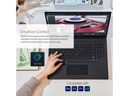 ASUS ProArt StudioBook 16 OLED Laptop, 16" 3840x2400 OLED Display, Intel Core i7-12700H, 16GB DDR5 SO-DIMM x2, 1TB + 1TB M.2 NVMe PCIe 4.0 Performance SSD, NVIDIA GeForce RTX 3080 Ti, Windows 11 Home, H7600ZX-DB79, Mineral Black