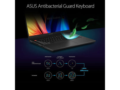 ASUS Laptop VivoBook Pro K6501ZM-EB74 Intel Core i7 12th Gen 12650H (2.30GHz) 16GB Memory 1 TB PCIe SSD NVIDIA GeForce RTX 3060 Laptop GPU 15.6" Windows 11 Home 64-bit