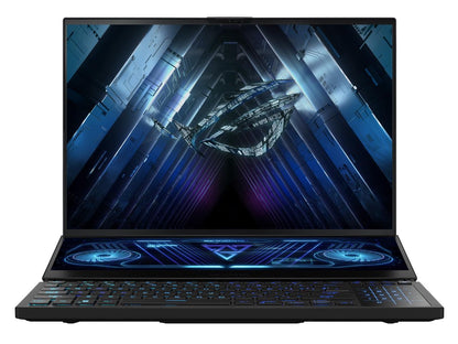 ASUS ROG Zephyrus Duo 16 (2023) Gaming Laptop, 16â€? Mini LED 240Hz/3ms, QHD 16:10 Display, 100% DCI-P3, NVIDIA GeForce RTX 4080, AMD Ryzen 9 7945HX, 32GB DDR5, 1TB SSD, Windows 11 Pro, GX650PZ-XS96