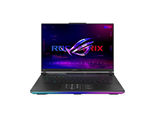ASUS ROG Strix SCAR 16 (2023) - 16.0" 240 Hz Mini LED - Intel Core i9 13th Gen 13980HX (2.20GHz) - NVIDIA GeForce RTX 4080 Laptop GPU - 32 GB DDR5 - 1 TB PCIe SSD - Windows 11 Pro 64-bit - Gaming Laptop (G634JZ-XS96 )