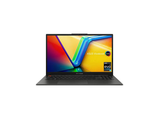 ASUS VivoBook S 15 OLED Laptop, 15.6â€? 2.8K 120Hz Display, Intel Evo Platform, Intel Core i9-13900H CPU, 16GB RAM, 1TB SSD, Windows 11 Home, Midnight Black, K5504VA-ES96