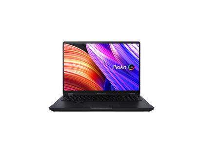 ASUS Notebooks ProArt StudioBook Intel Core i9 13th Gen 13980HX (2.20GHz) 32GB DDR5 Memory 1TB M.2 NVMe™ PCIe® 4.0 Performance SSD SSD NVIDIA GeForce RTX 4070 Laptop GPU 16.0" Touchscreen Windows 11 Home H7604JI-DS96T