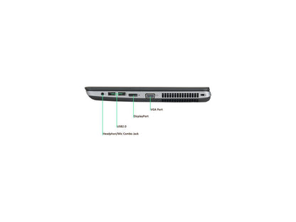 HP B Grade Laptop 640 G1 Intel Core i5 4th Gen 4300M (2.60 GHz) 8 GB Memory 320 GB HDD 14.0" Windows 10 Home 64-Bit