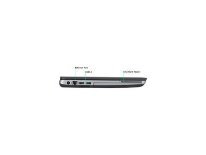 HP B Grade Laptop 640 G1 Intel Core i5 4th Gen 4300M (2.60 GHz) 8 GB Memory 320 GB HDD 14.0" Windows 10 Home 64-Bit