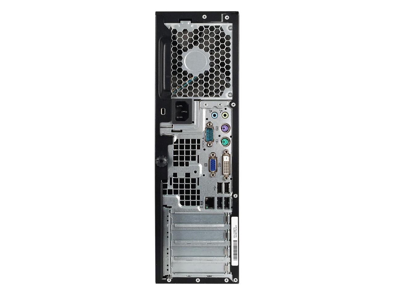 HP Compaq 4300 Pro SFF Intel Core i3 3220 3.30 GHz, 8 GB DDR3, 2 TB HDD, DVD, WiFi, BT 4.0, Windows 10 Pro 64-Bit, 1 Year Warranty