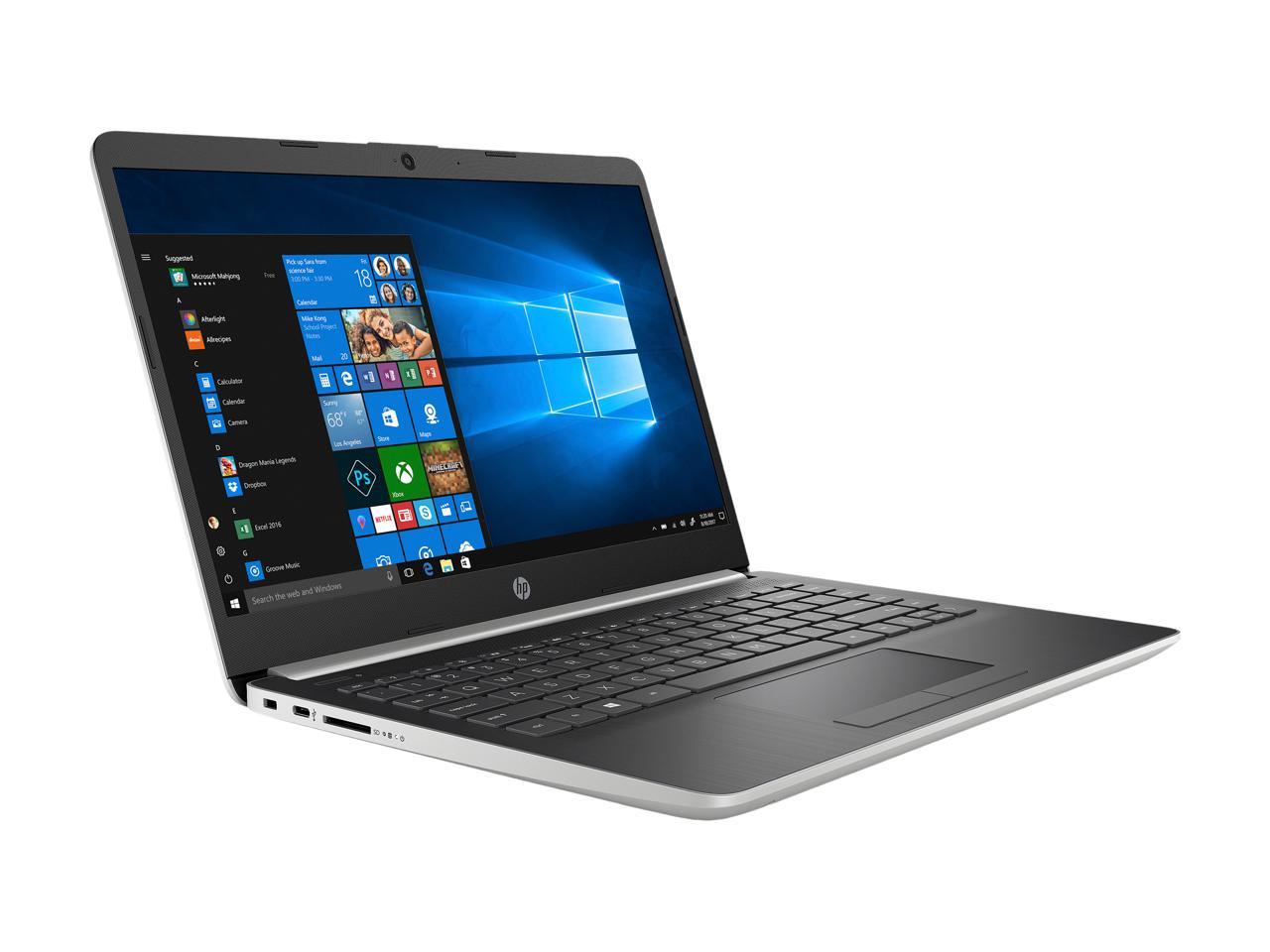 HP Laptop 14-dk0075nr AMD A4-Series A4-9125 (2.30 GHz) 4 GB Memory 64 GB eMMC SSD AMD Radeon R3 Series 14.0" Windows 10 S