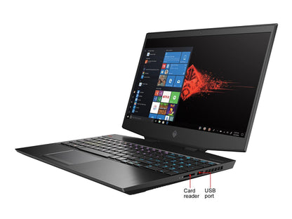 HP OMEN 15 (2020) - 15.6" FHD - Intel Core i7-10750H - GeForce RTX 2060 - 16 GB DDR4 - 512 GB SSD - Gaming Laptop (15-dh1050nr)
