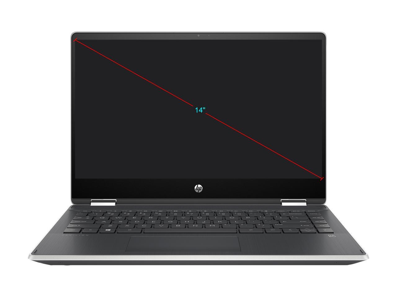 HP Pavilion x360 14-dh2075nr Intel Core i5 10th Gen 1035G1 (1.00 GHz) 8 GB Memory 256 GB PCIe SSD Intel UHD Graphics 14" Touchscreen 1366 x 768 Convertible 2-in-1 Laptop Windows 10 Home 64-bit