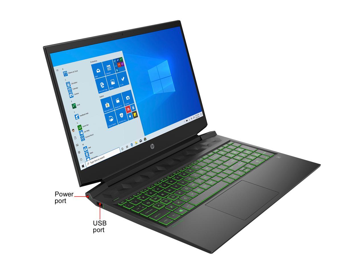 HP Pavilion - 16.1" IPS - Intel Core i5-10300H - GeForce GTX 1650 Ti - 12 GB Memory - 256 GB PCIe SSD - Windows 10 Home - Gaming Laptop (16-a0025nr)