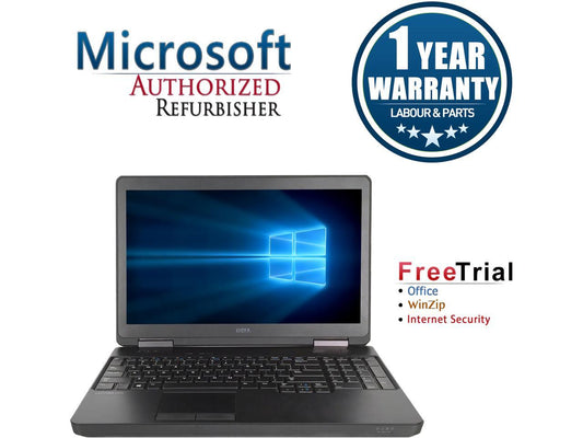 Refurbished Dell Latitude E5540 15.6" Intel Core i3-4010U 1.7GHz 4GB DDR3 320GB DVD Windows 10 Professional 64 Bits 1 Year Warranty