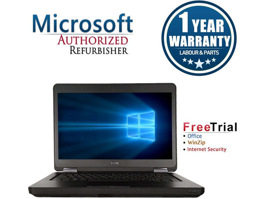 DELL Laptop Latitude E5440 Intel Core i5 4th Gen 4300U (1.90 GHz) 4 GB Memory 120 GB SSD Intel HD Graphics 4400 14.0" Windows 10 Pro