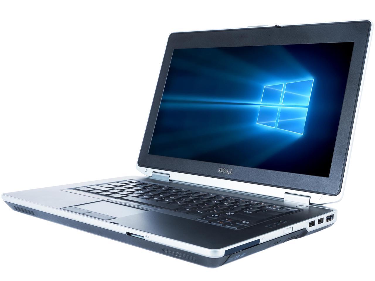 Refurbished Dell Latitude E6430 14" Intel Core i5-3320M 2.6GHz 12GB 128GB SSD DVD Windows 10 Pro 64 Bits