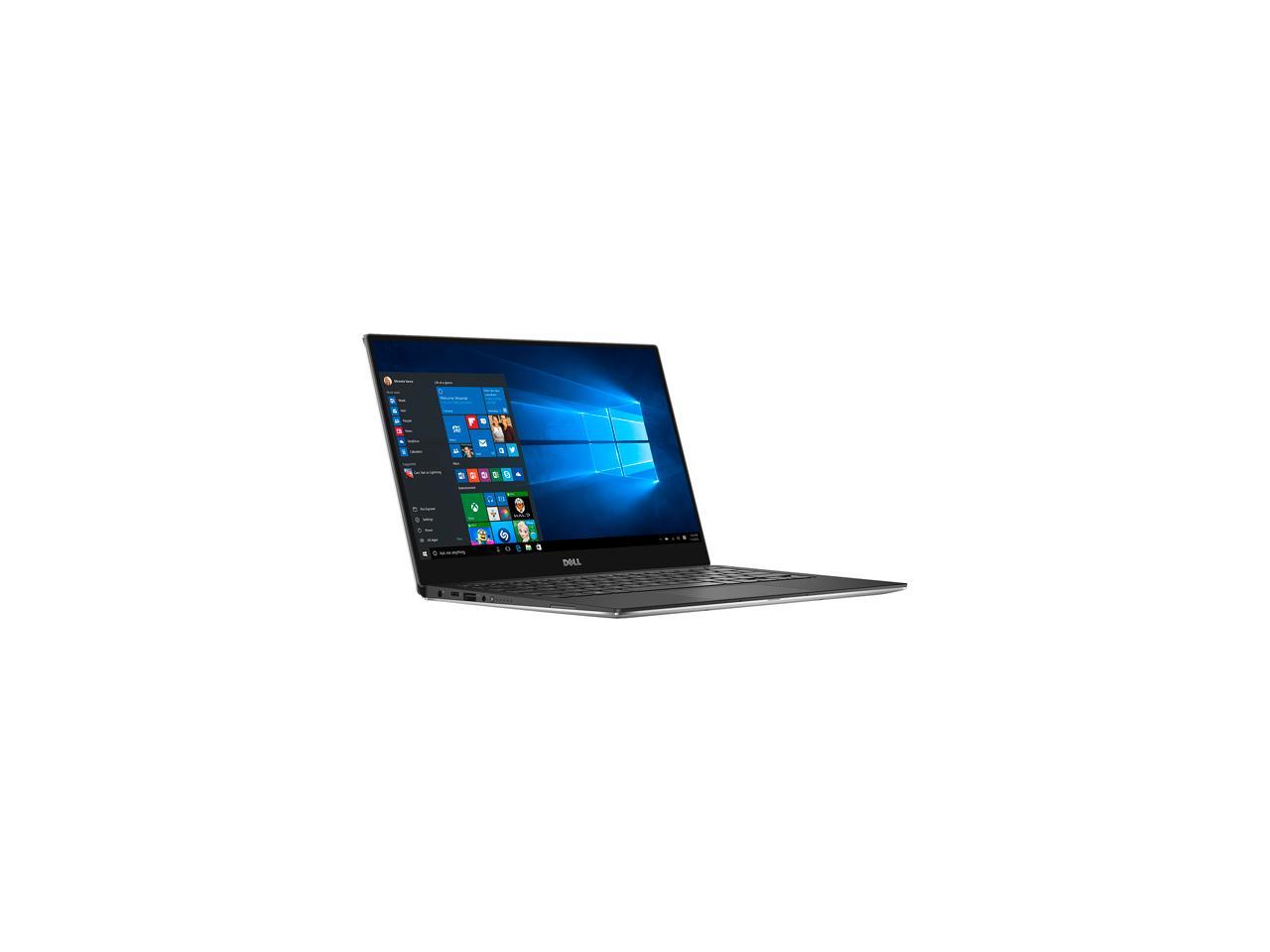 DELL Laptop XPS 13 Touch XPS9350-8008SLV Intel Core i7 6th Gen 6560U (2.20 GHz) 16 GB Memory 512 GB SSD Intel Iris Graphics 540 13.3" Touchscreen Windows 10 Home 64-Bit