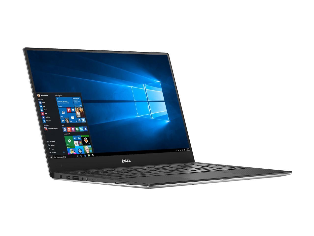 DELL Laptop XPS XPS9350-4007SLV Intel Core i5 6th Gen 6200U (2.30 GHz) 8 GB Memory 256 GB SSD Intel HD Graphics 5500 13.3" Touchscreen Windows 10 Home 64-Bit