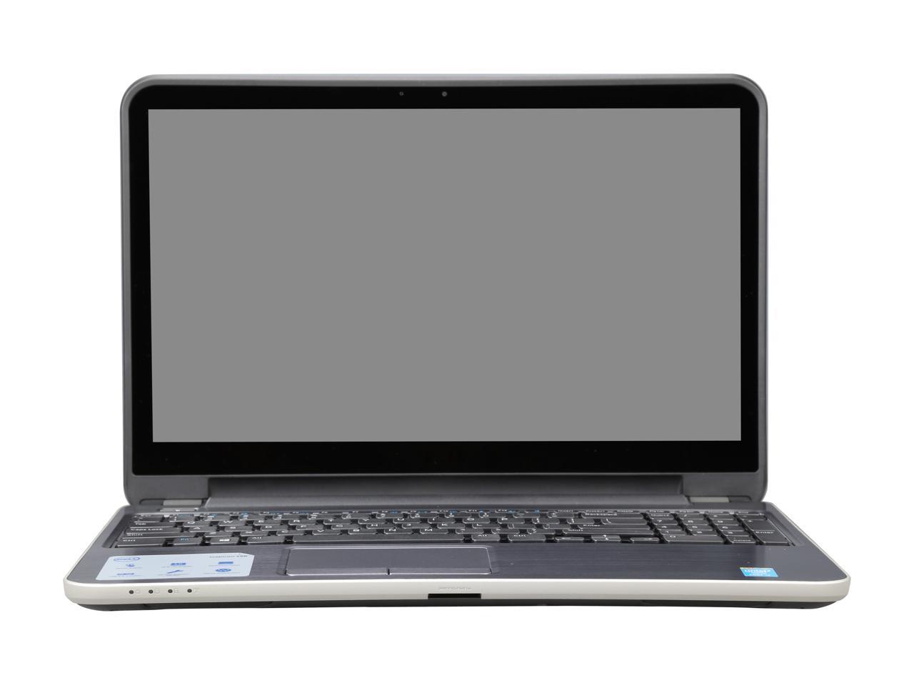 DELL Laptop Inspiron i15RMT-9977sLV Intel Core i7 4th Gen 4500U (1.80 GHz) 12 GB Memory 1 TB HDD Intel HD Graphics 4400 15.6" Touchscreen Windows 8 64-Bit