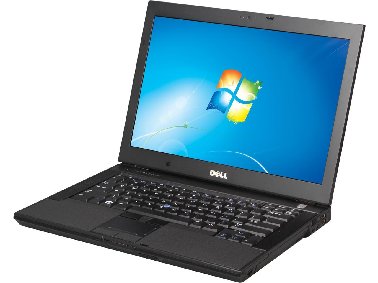 DELL Latitude E6400 Notebook with Intel Core 2 Duo 2.53Ghz, 4GB RAM, 120GB HDD, DVDROM, Windows 7 Professional 64 Bit