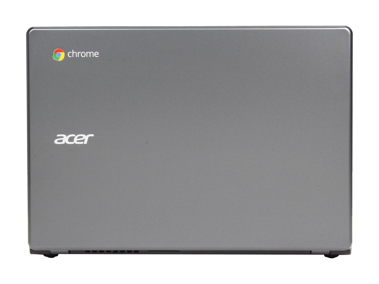 Acer C720P-2625 Chromebook Intel Celeron 2955U (1.40 GHz) 4 GB DDR3L Memory 16 GB SSD Intel HD Graphics 11.6" Touchscreen1366 x 768 Chrome OS 64-Bit
