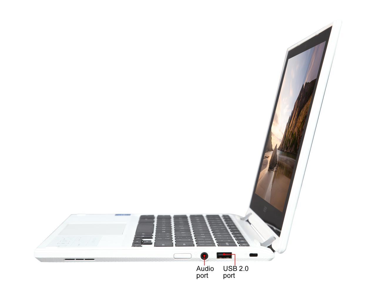 Acer CB5-132T-C8ZW 2-in-1 Chromebook Intel Celeron N3060 (1.60 GHz) 4 GB Memory 16 GB eMMC 11.6" Touchscreen Chrome OS (Manufacturer Recertified)