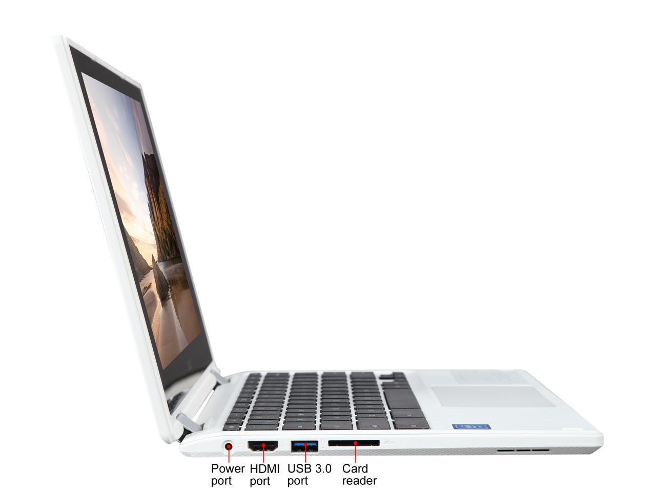 Acer CB5-132T-C8ZW 2-in-1 Chromebook Intel Celeron N3060 (1.60 GHz) 4 GB Memory 16 GB eMMC 11.6" Touchscreen Chrome OS (Manufacturer Recertified)