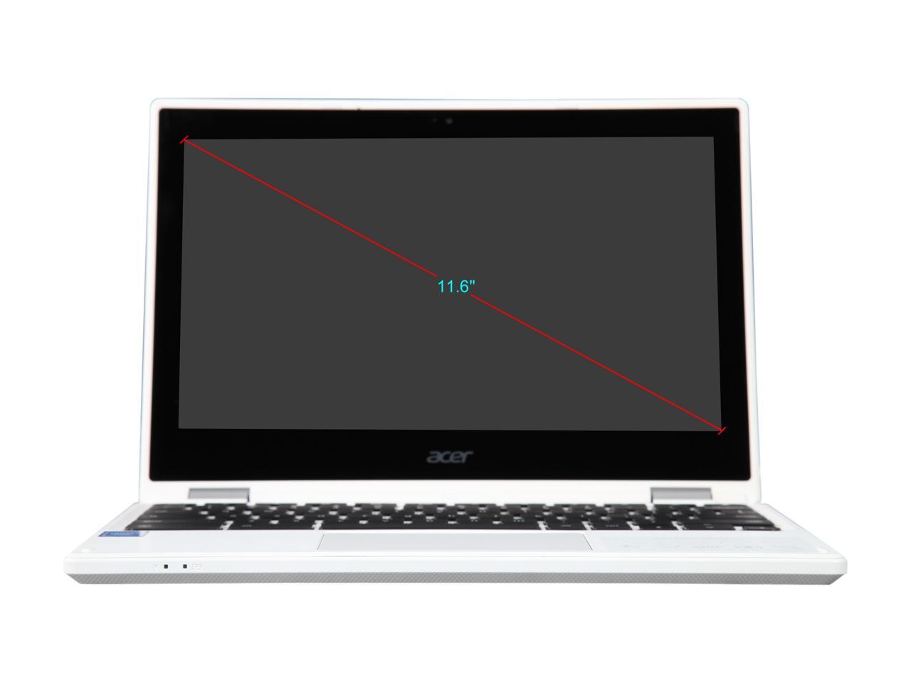 Acer CB5-132T-C8ZW 2-in-1 Chromebook Intel Celeron N3060 (1.60 GHz) 4 GB Memory 16 GB eMMC 11.6" Touchscreen Chrome OS (Manufacturer Recertified)