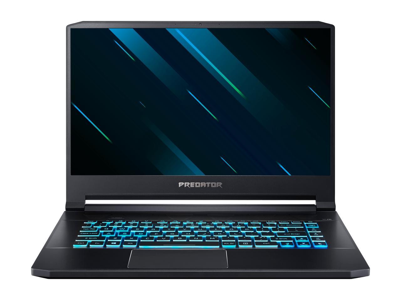 Acer Predator Triton 500 PT515-51-75L8 15.6" 144 Hz IPS Intel Core i7 8th Gen 8750H (2.20 GHz) NVIDIA GeForce RTX 2080 Max-Q 16 GB Memory 512 GB SSD Windows 10 Home 64-bit Gaming Laptop