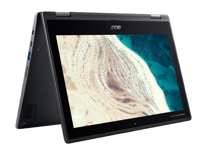Acer R752T-C1MT 11.6" Touchscreen 2 in 1 Chromebook - 1366 x 768 - Celeron N4000 - 4 GB RAM - 32 GB Flash Memory - Shale Black