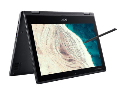 Acer R752T-C1MT 11.6" Touchscreen 2 in 1 Chromebook - 1366 x 768 - Celeron N4000 - 4 GB RAM - 32 GB Flash Memory - Shale Black