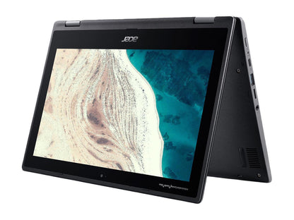Acer R752T-C1MT 11.6" Touchscreen 2 in 1 Chromebook - 1366 x 768 - Celeron N4000 - 4 GB RAM - 32 GB Flash Memory - Shale Black