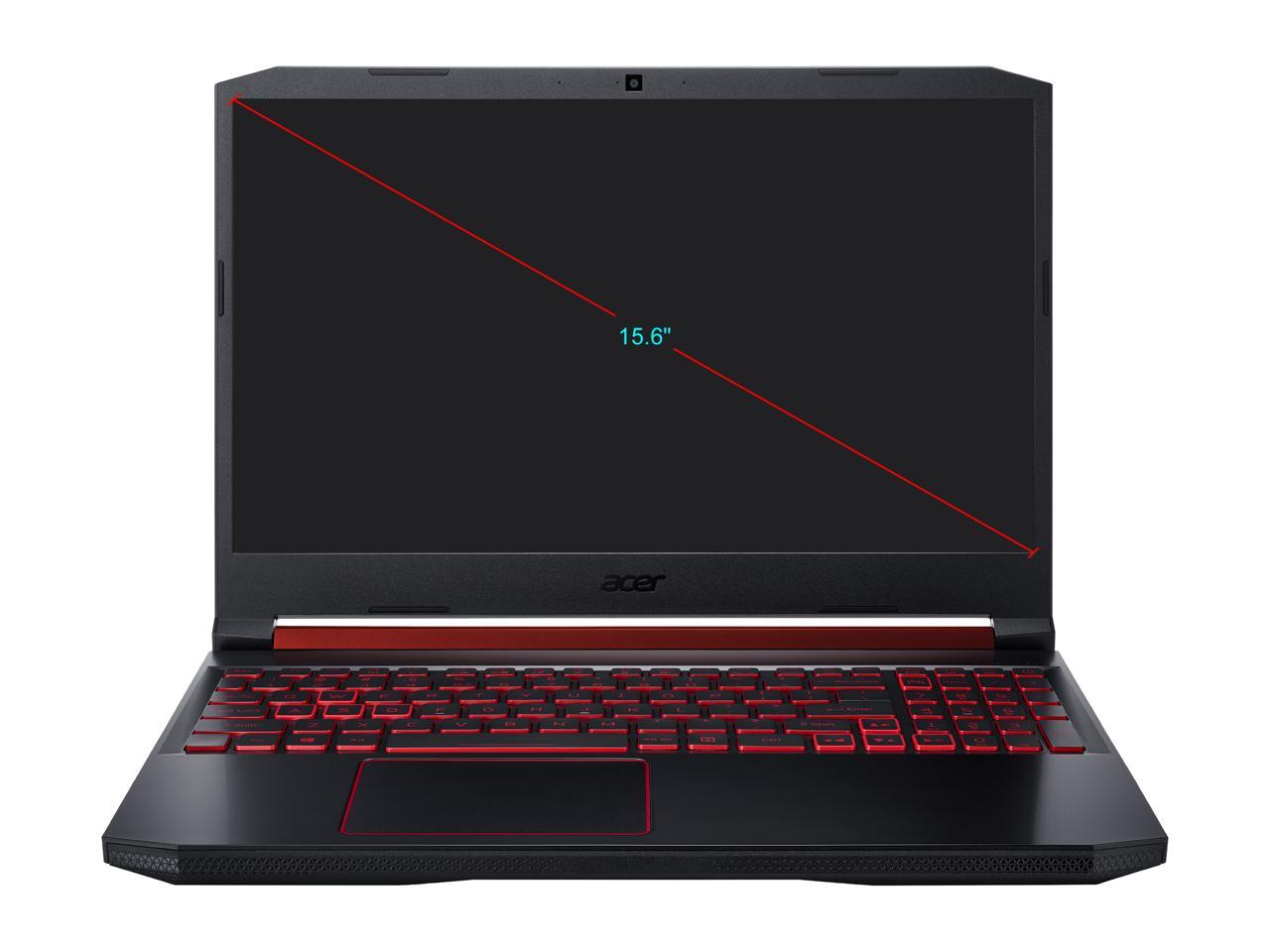 Acer Nitro 5 - 15.6" - Intel Core i5-9300H - GeForce RTX 2060 - 16 GB DDR4 - 512 GB SSD - Gaming Laptop (AN515-54-547D)