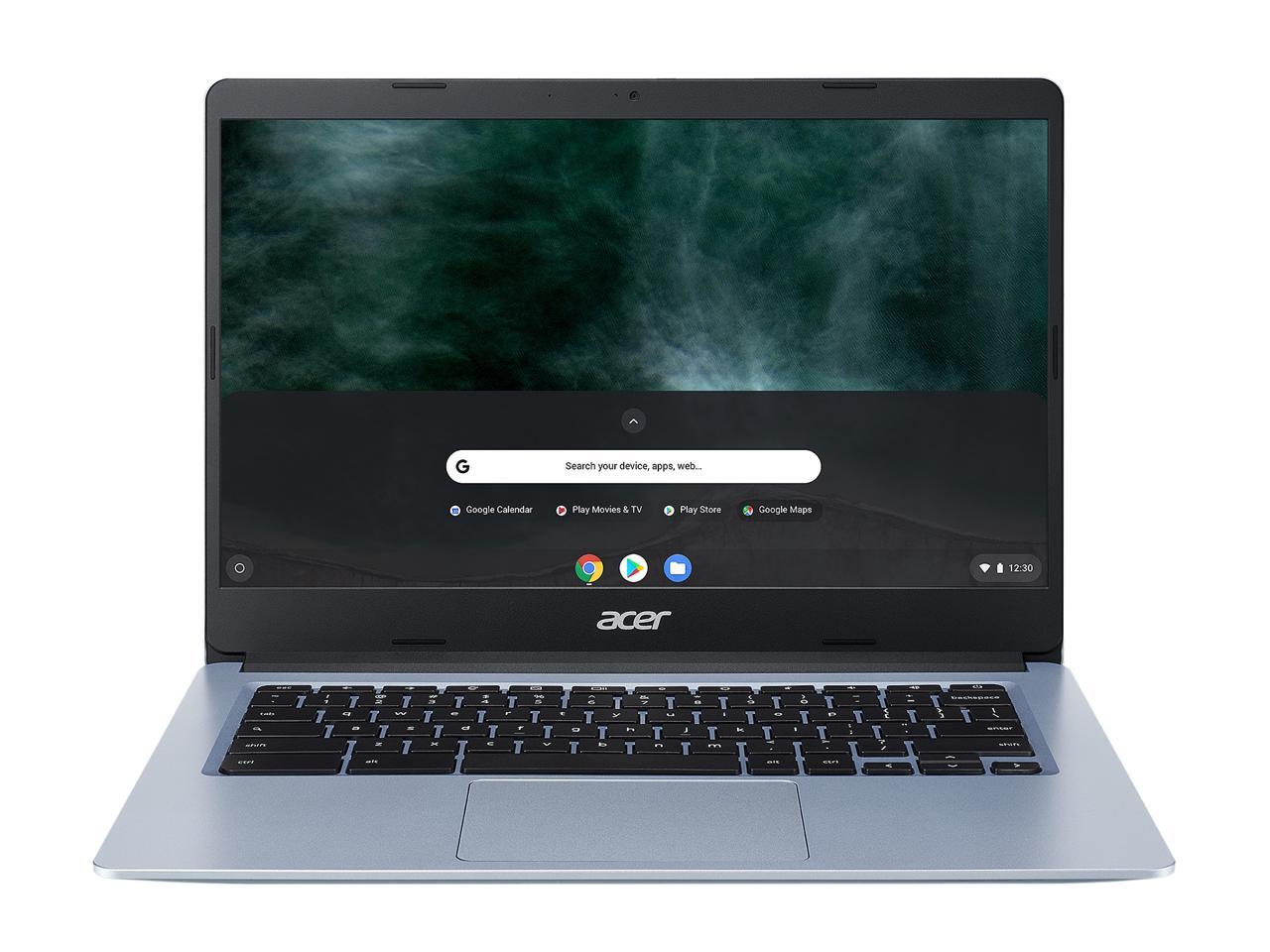 Acer Chromebook 314 CB314-1H-C66Z Chromebook Intel Celeron N4000 (1.10 GHz) 4 GB LPDDR4 Memory 32 GB eMMC 14.0" Chrome OS