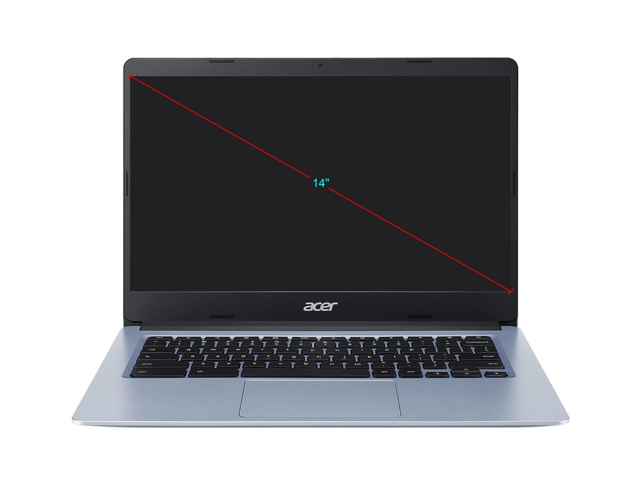 Acer Chromebook 314 CB314-1H-C66Z Chromebook Intel Celeron N4000 (1.10 GHz) 4 GB LPDDR4 Memory 32 GB eMMC 14.0" Chrome OS