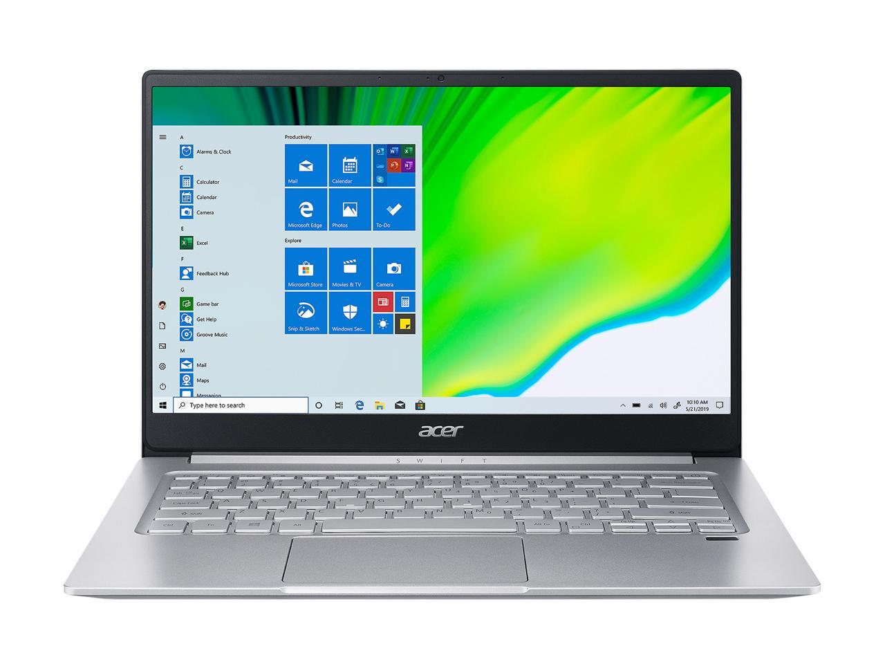 Acer Laptop Swift 3 SF314-42-R7LH AMD Ryzen 5 4000 Series 4500U (2.30 GHz) 8 GB LPDDR4 Memory 256 GB SSD AMD Radeon Graphics 14.0" Windows 10 Home 64-bit