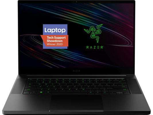 Razer Blade 15 RZ09-03287E72-R3U1 15.6" 4K/UHD 60 Hz OLED Intel Core i7 10th Gen 10750H (2.60 GHz) NVIDIA GeForce RTX 2070 Max-Q 16 GB Memory 512 GB PCIe SSD Windows 10 Home 64-bit Gaming Laptop