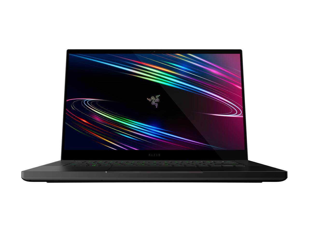 Razer Blade 15 RZ09-03287E72-R3U1 15.6" 4K/UHD 60 Hz OLED Intel Core i7 10th Gen 10750H (2.60 GHz) NVIDIA GeForce RTX 2070 Max-Q 16 GB Memory 512 GB PCIe SSD Windows 10 Home 64-bit Gaming Laptop