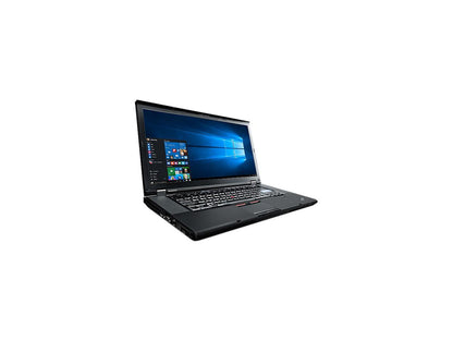Lenovo Laptop ThinkPad W510 Intel Core i7 1st Gen 720QM (1.60 GHz) 4 GB Memory 500 GB HDD NVIDIA Quadro FX 880M 15.6" Windows 10 Pro