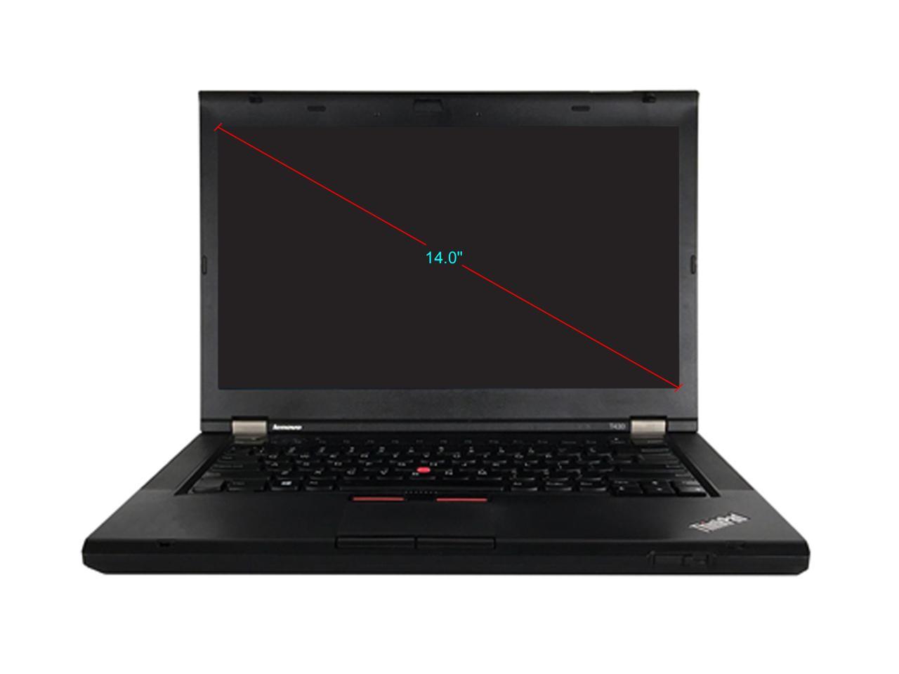 Refurbished Lenovo ThinkPad T430 14.0" Intel Core i5-3320M 2.6GHz 8GB DDR3 240GB SSD DVD Windows 10 Professional 64 Bits 1 Year Warranty