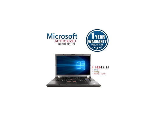 Refurbished Lenovo ThinkPad W510 15.6" Intel Core i7-720QM 1.6GHz 8GB DDR3 240GB SSD DVDRW Windows 10 Professional 64 Bits 1 Year Warranty