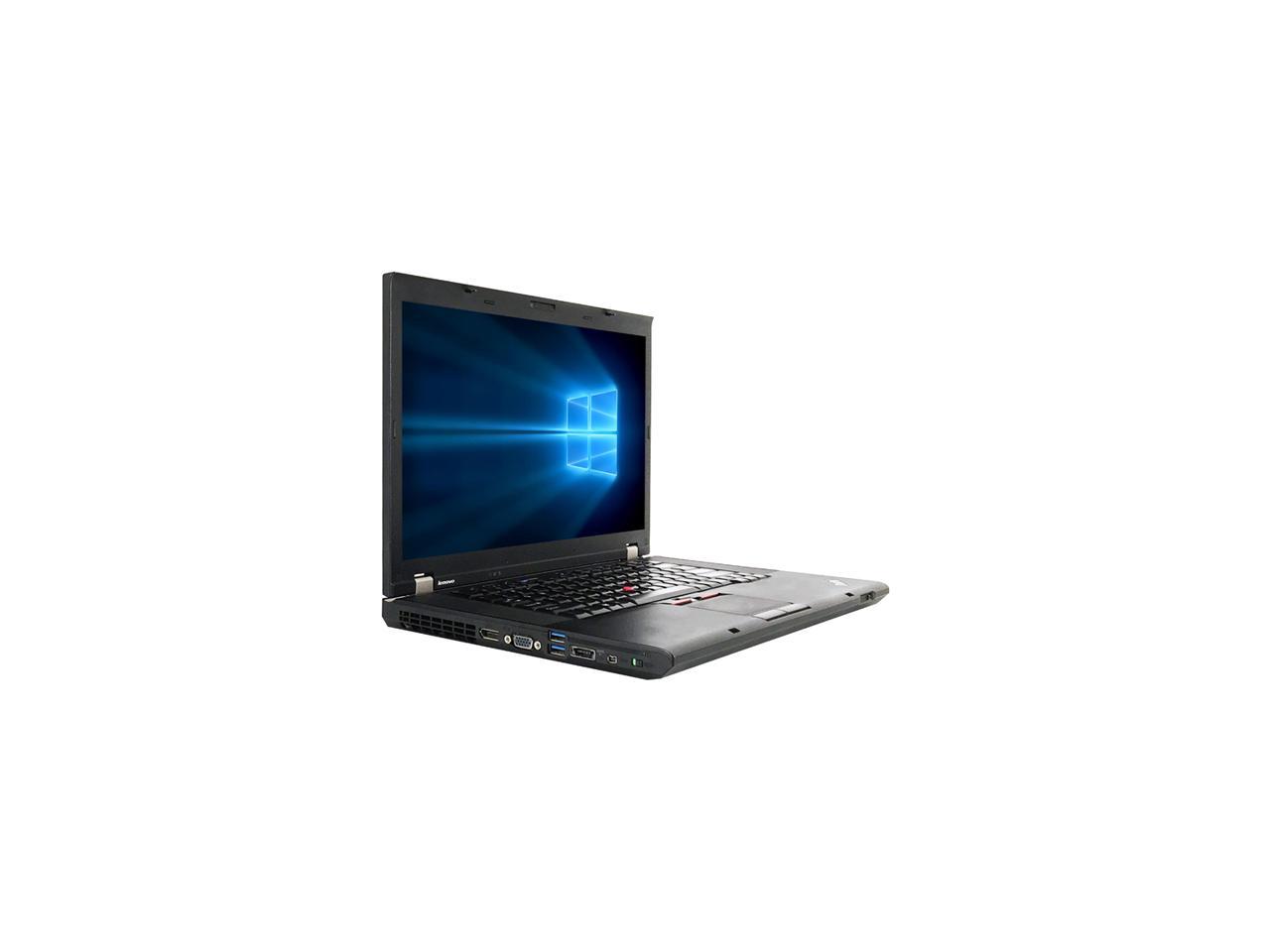 Refurbished Lenovo ThinkPad W510 15.6" Intel Core i7-720QM 1.6GHz 8GB DDR3 240GB SSD DVDRW Windows 10 Professional 64 Bits 1 Year Warranty