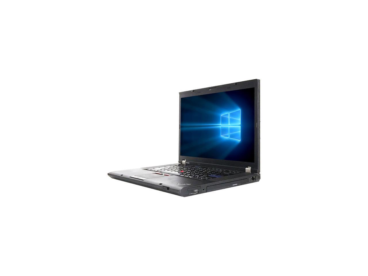 Refurbished Lenovo ThinkPad W510 15.6" Intel Core i7-720QM 1.6GHz 8GB DDR3 240GB SSD DVDRW Windows 10 Professional 64 Bits 1 Year Warranty