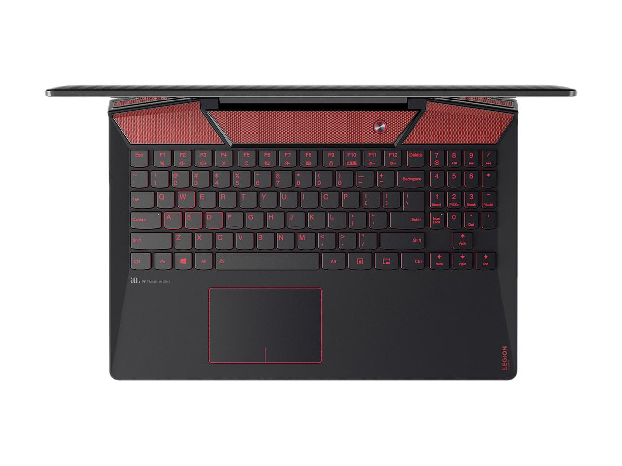 Lenovo Legion Y720 80VR001BUS 15.6" FHD GTX 1060 6 GB VRAM i7-7700HQ 16 GB Memory 1 TB HDD + 128 GB SSD Windows 10 Home VR Ready Gaming Laptop